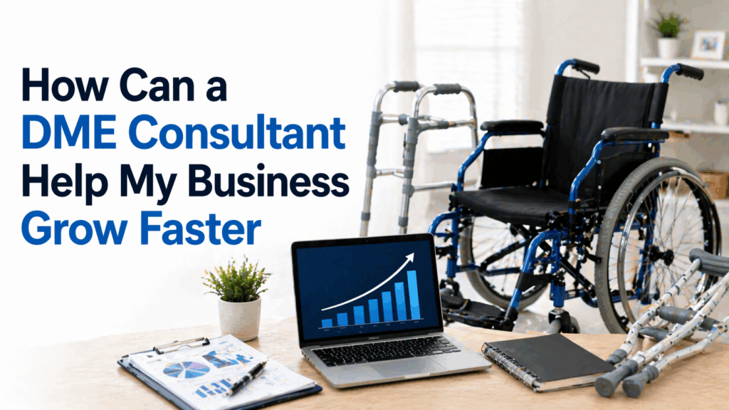 How Can a DME Consultant Help My Business Grow Faster