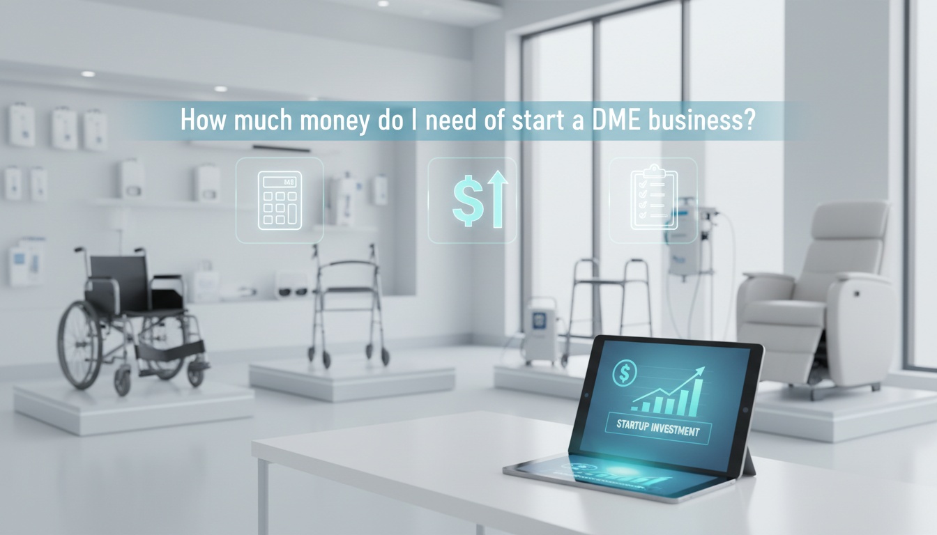 How much money do I need to start a DME business