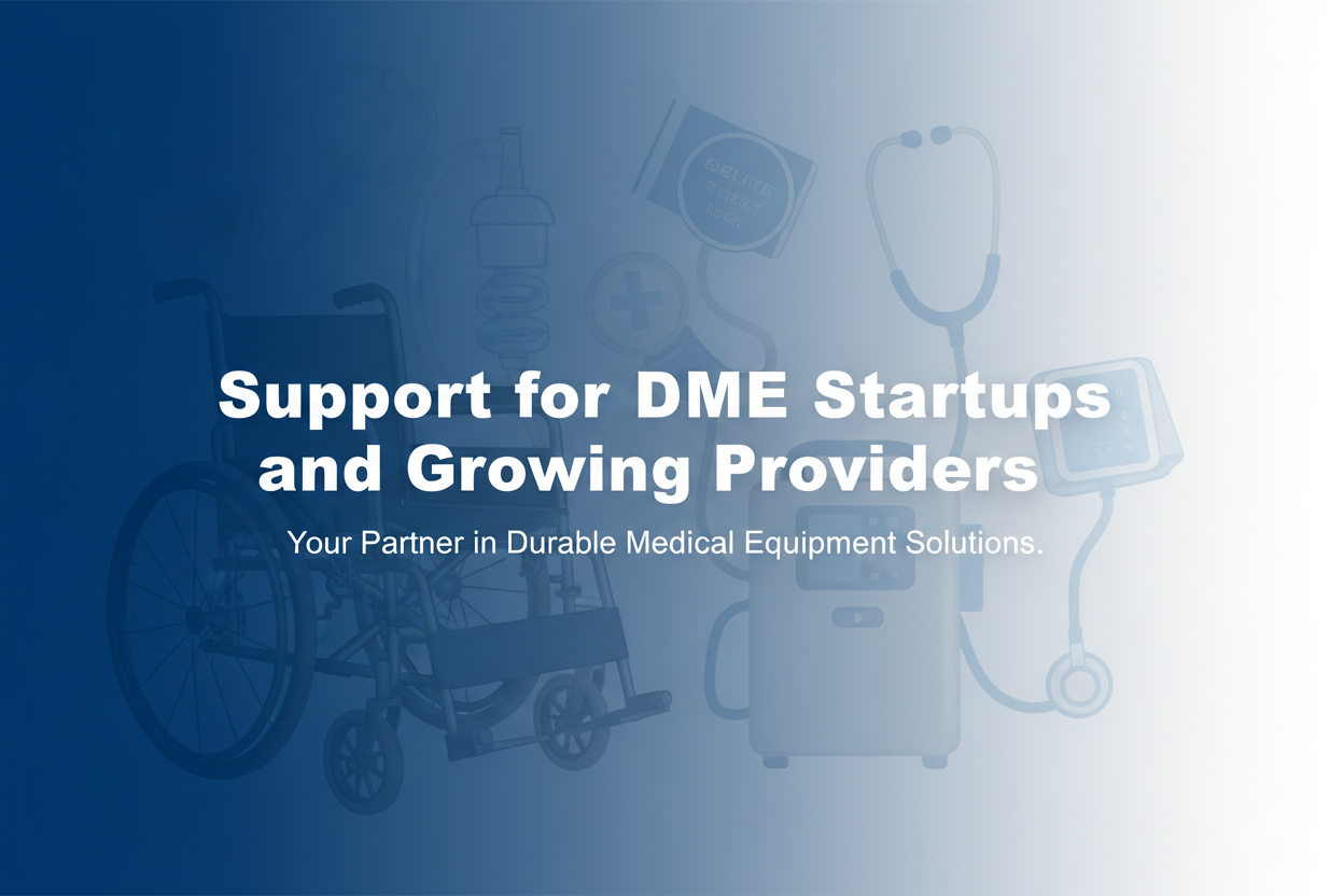 Support for DME Startups and Growing Providers