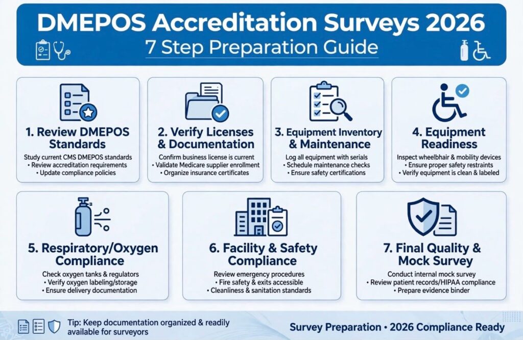 DMEPOS Annual Accreditation Surveys: What Changed in 2026 and How to Prepare