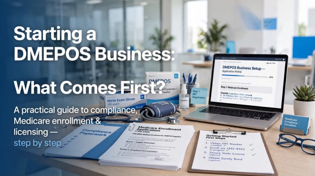 Starting a DMEPOS Business: Should Accreditation or Medicare Enrollment Come First?